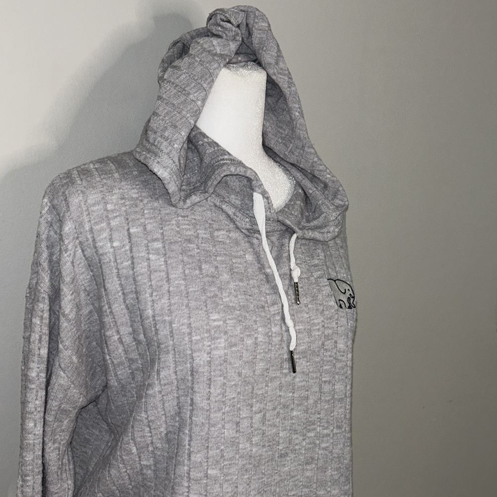 Ivory Ella Cropped Hoodie Size Small - Picture 3 of 9